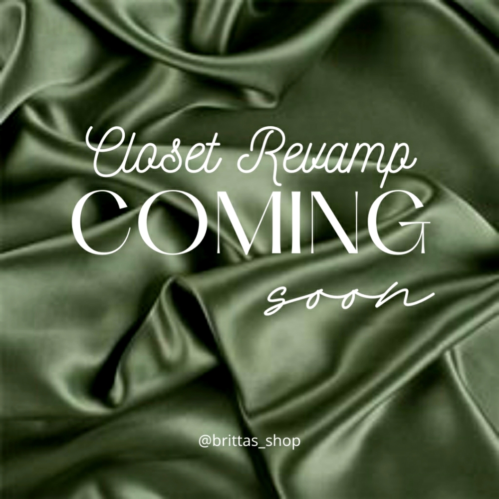 New Closet Coming Soon! Revamp!